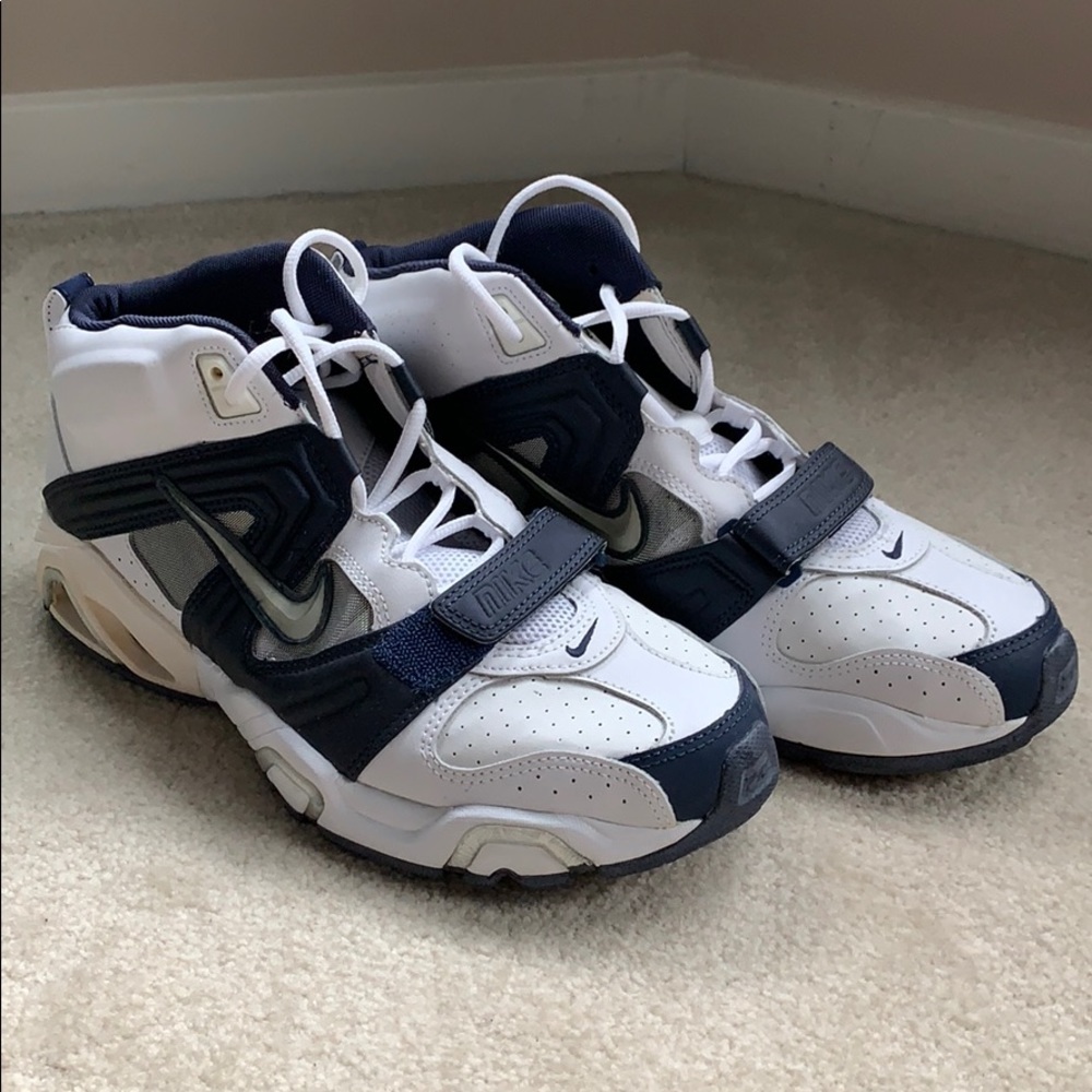 Nike Air Trainer St Navy and White